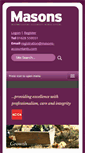 Mobile Screenshot of masons-accountants.com
